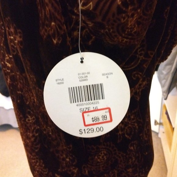 Valerie Stevens Gown size 16 - Picture 8 of 8